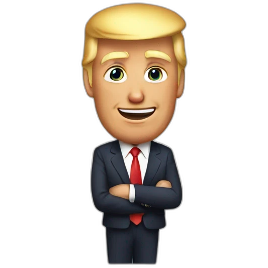 Funny trump emoji