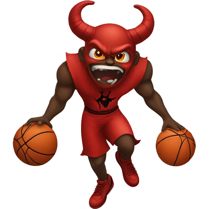 devil basketball emoji