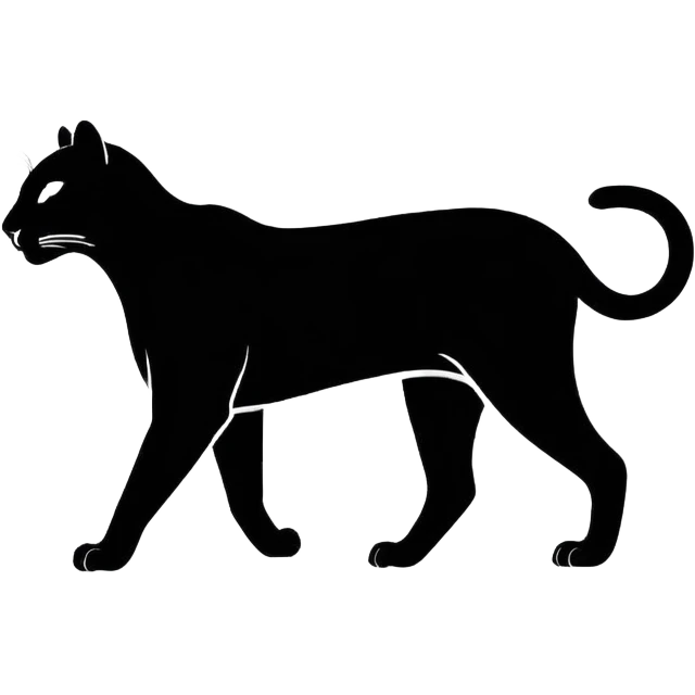 Puma brand logo as an emoji emoji