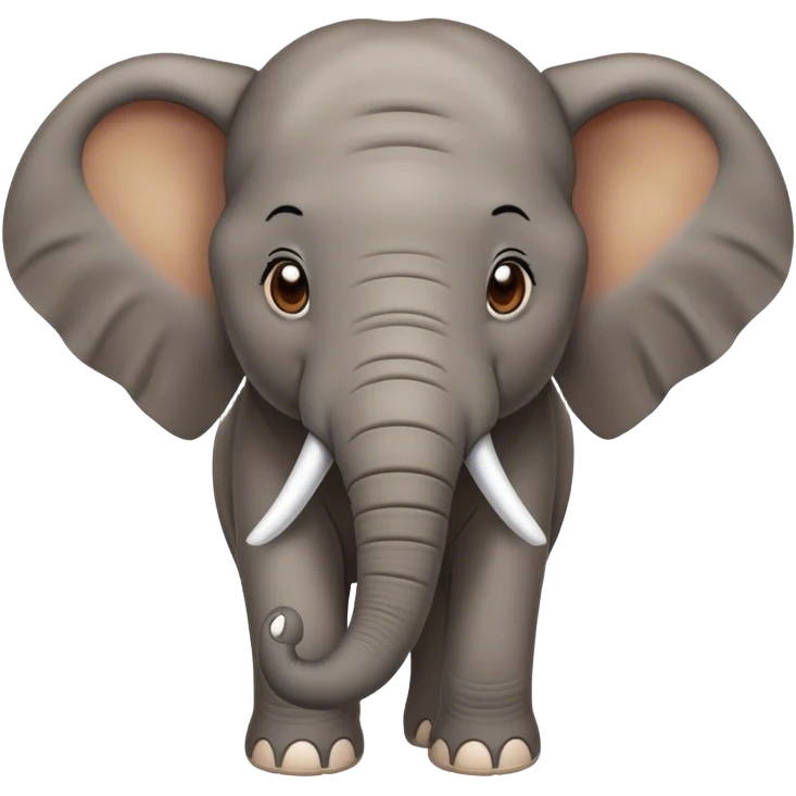 Elephant on vacation  emoji