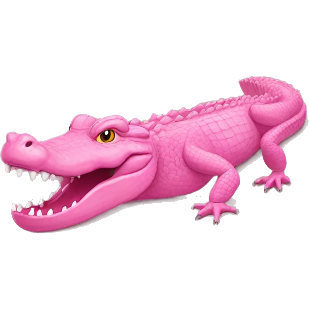 Take the current crocodile 🐊 and just make it light pink emoji