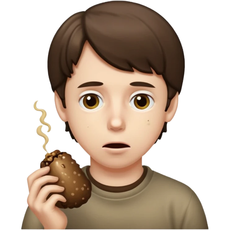 Adam Lanza eating poop emoji
