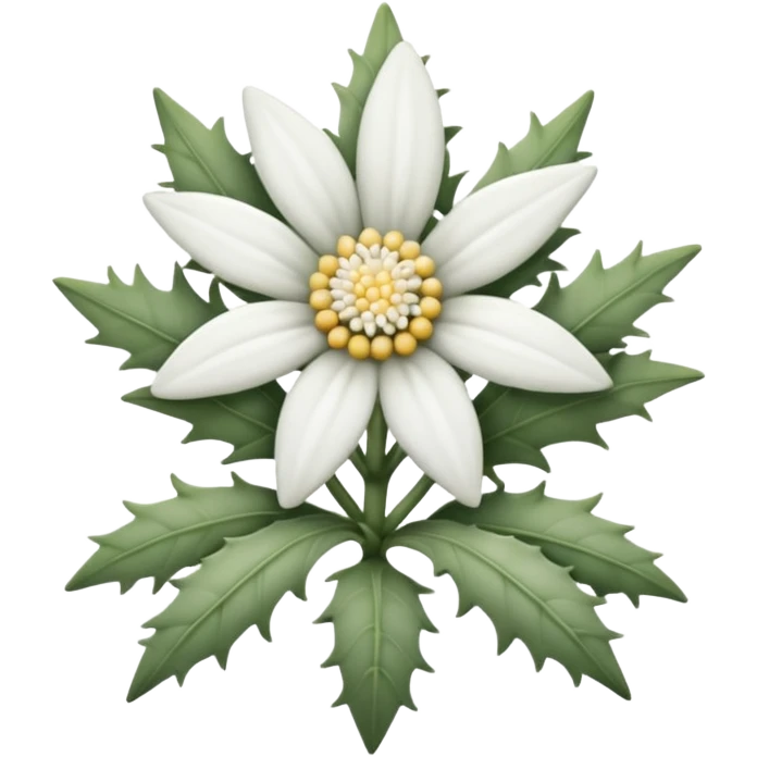 edelweiss realista emoji
