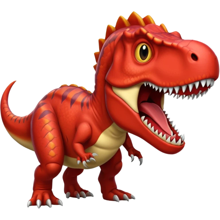 red t-rex emoji