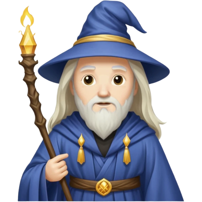 classic wizard with robes emoji