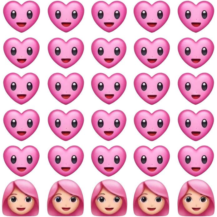 Girly emojis emoji