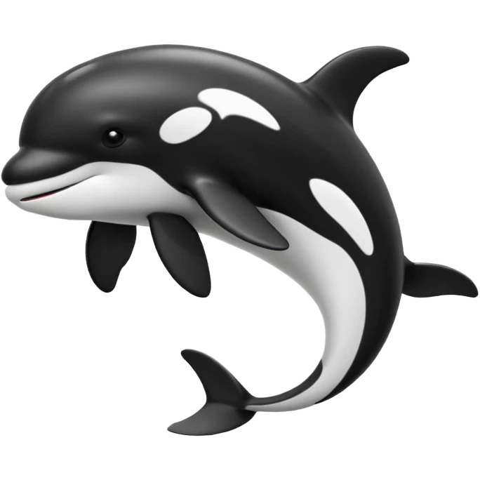 Orca without the eyes emoji