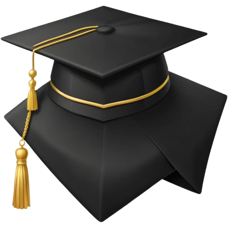 graduation cap skills emoji
