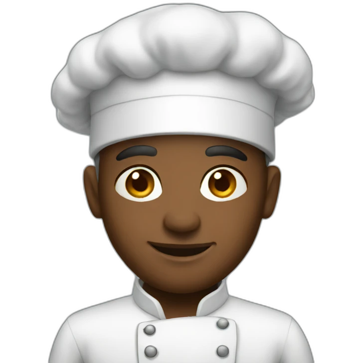 Cook white emoji