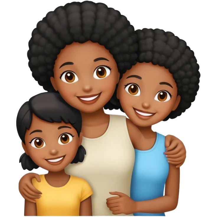 Trio black girls  emoji