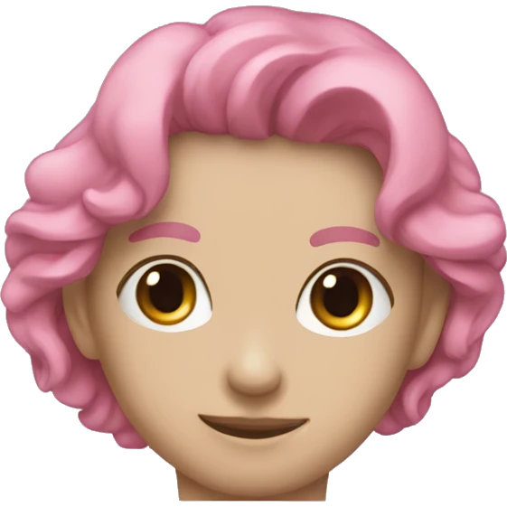 Розовые мыльные пузыри  emoji