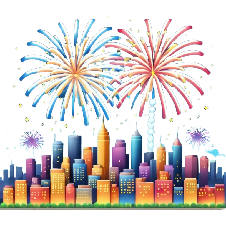 Fireworks city emoji