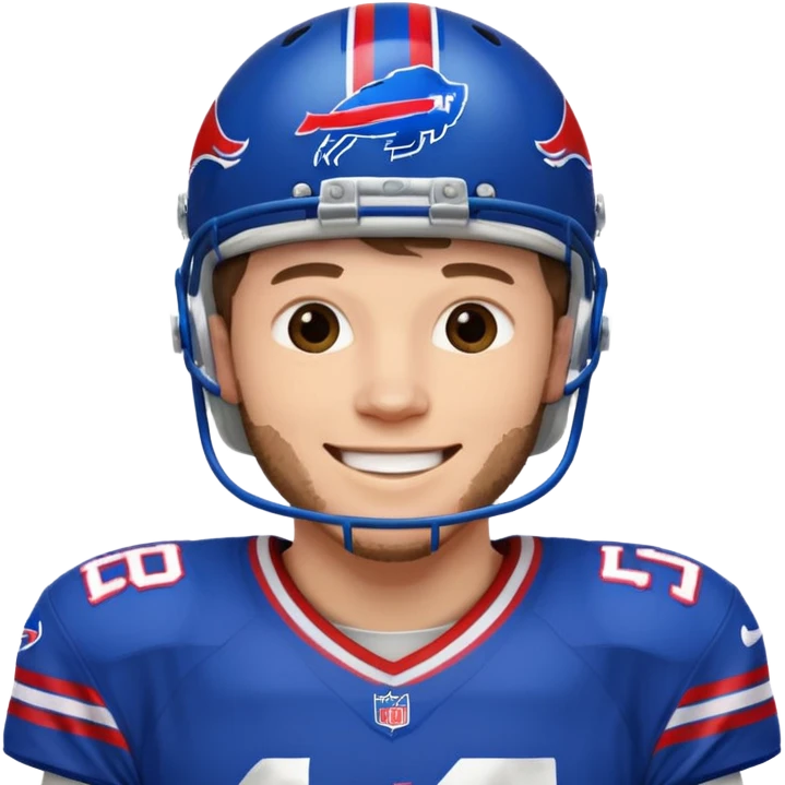 Buffalo bills Josh allen emoji