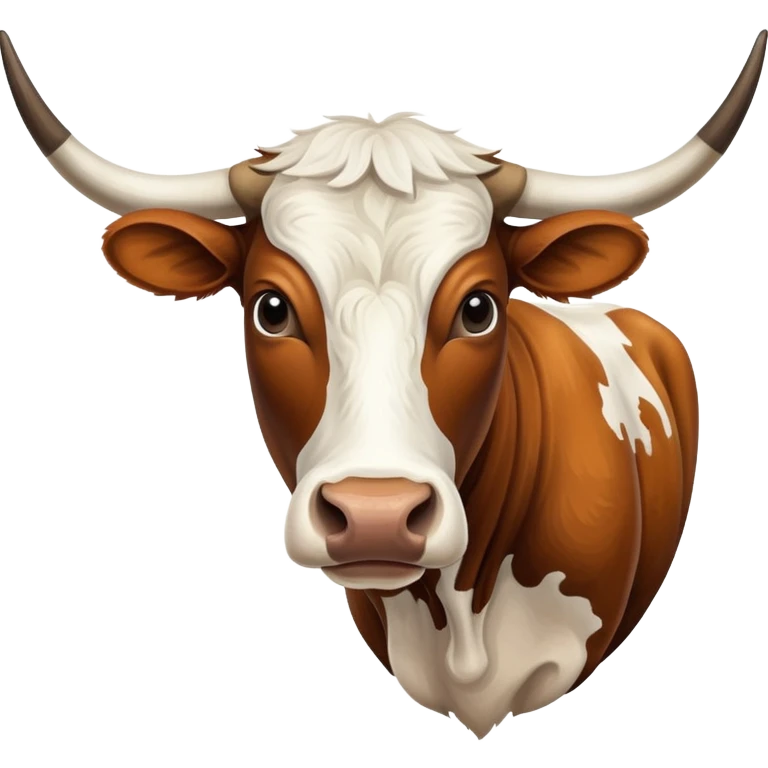 Longhorn cow emoji