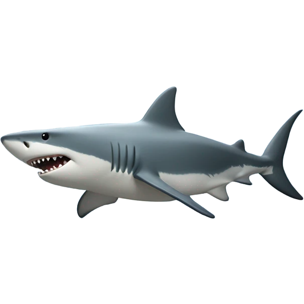 Shark in the sky emoji