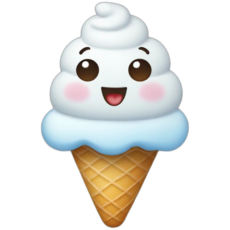 icecream snowman emoji