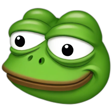 Pepe the frog emoji