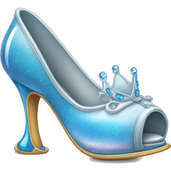 Glass slipper Cinderella emoji