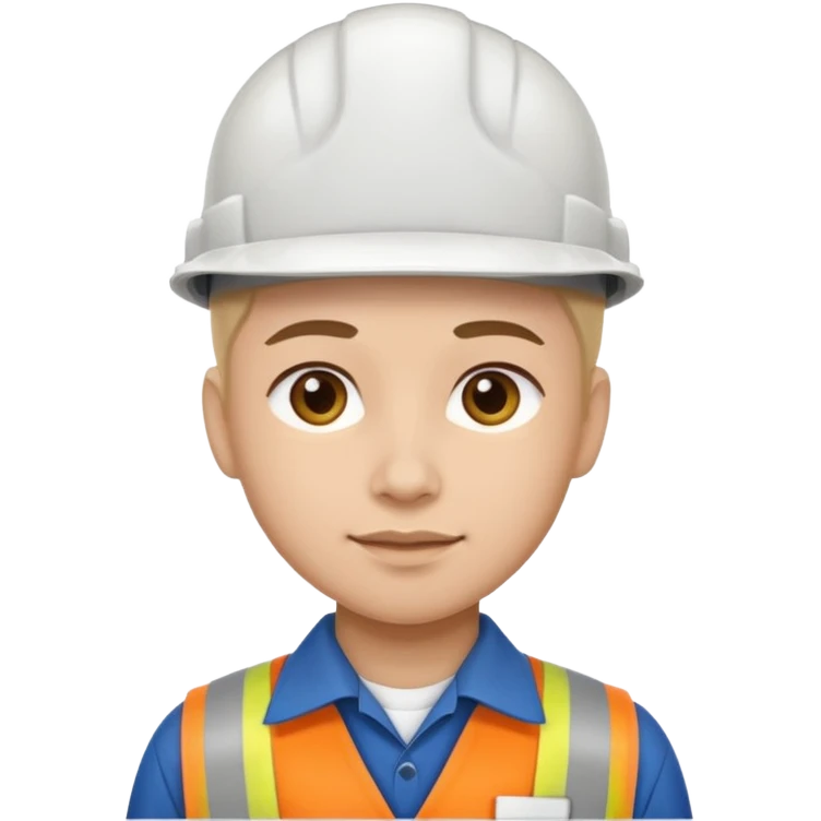 worker, company staff emoji