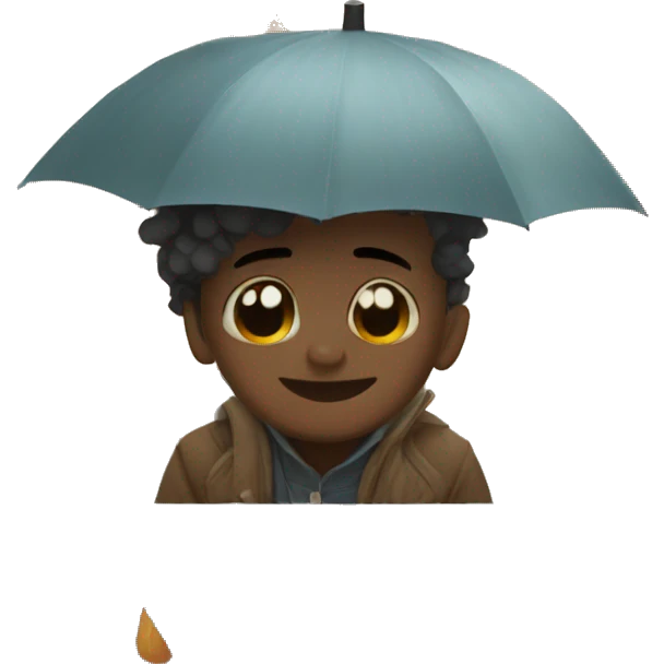 Rainy autumn day  emoji