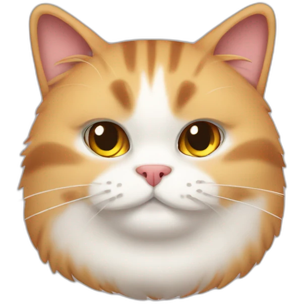 Fast and Furious fluffy fat cat emoji