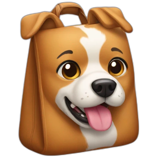 bag-dog emoji