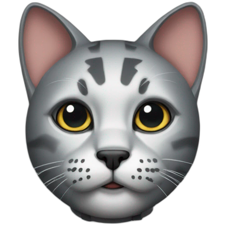 Iron cat emoji