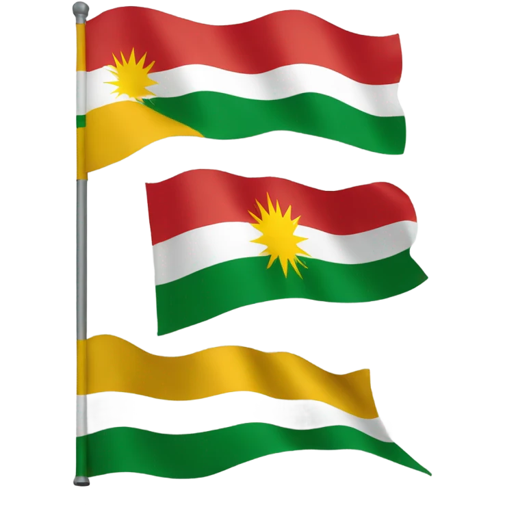 Kurdistan flag emoji