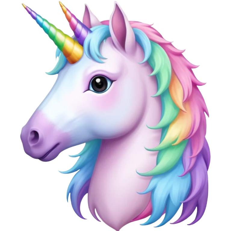 Realistic Unicorn  emoji