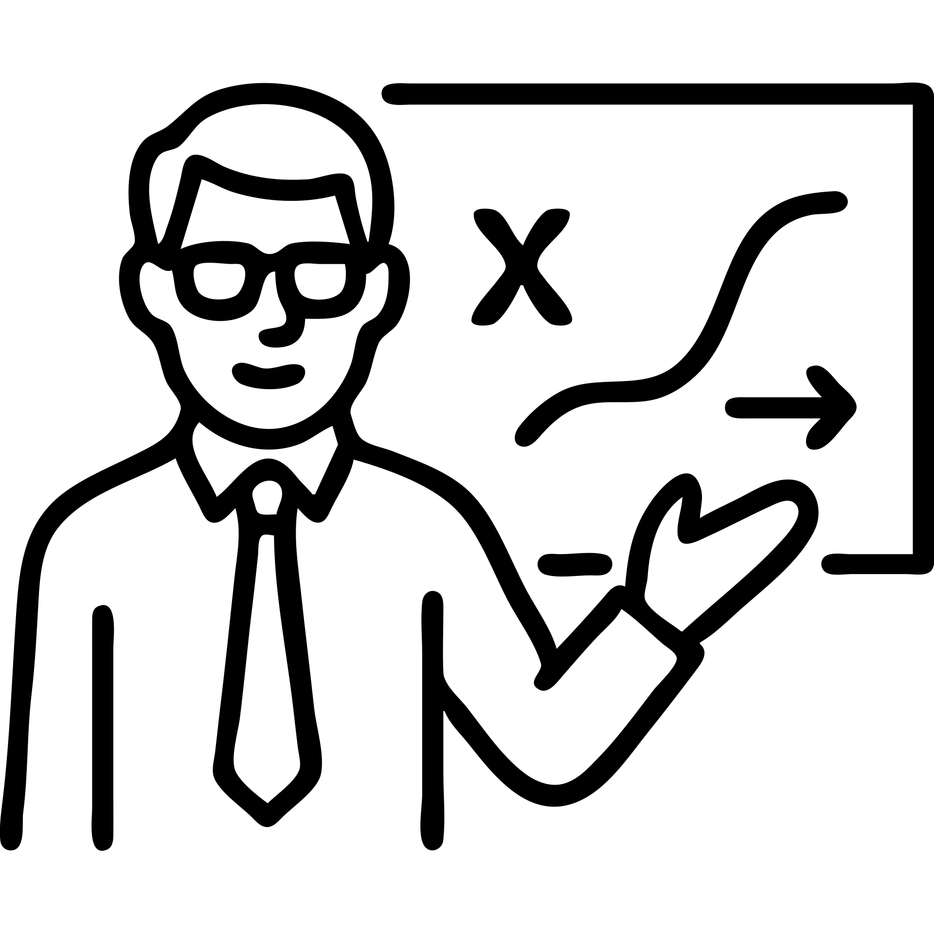 male teacher explaining a concept on a white board, animated gesture, casual-professional look, icon style emoji