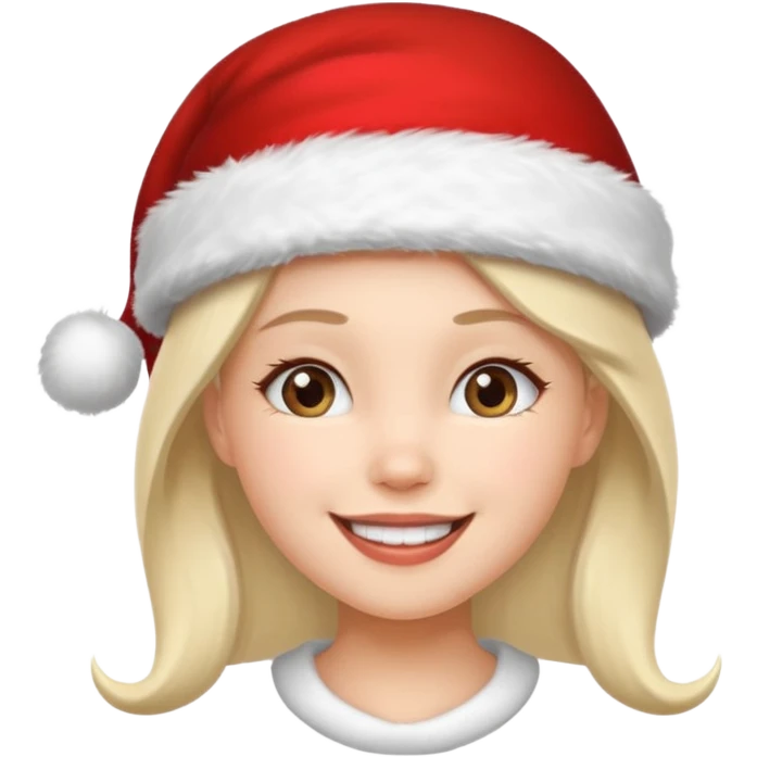 Girly Christmas emoji