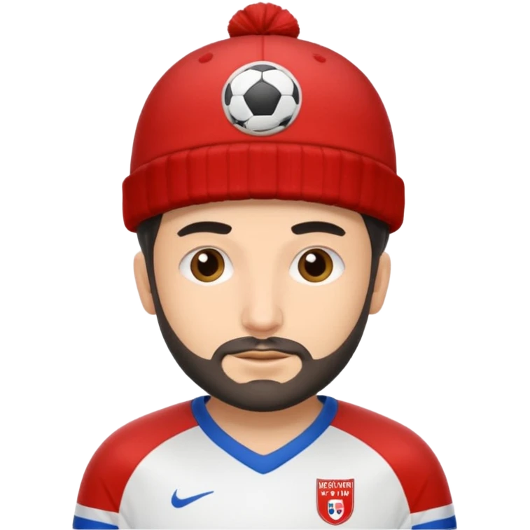 Arda Güler in football jersey with a hat emoji