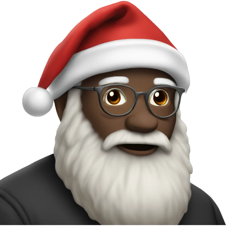 Darwin as Santa clause  emoji