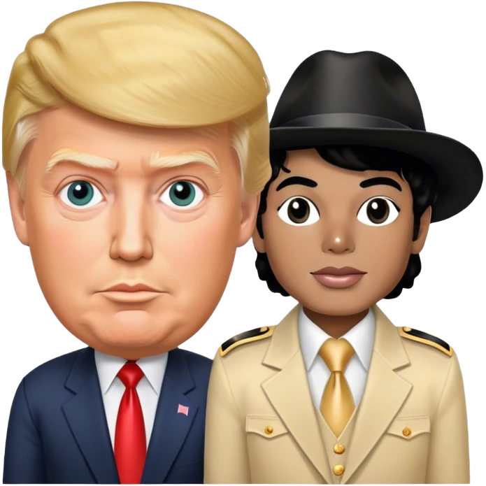 Donald trump michel jackson emoji