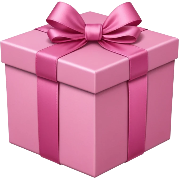 Pink gift box emoji