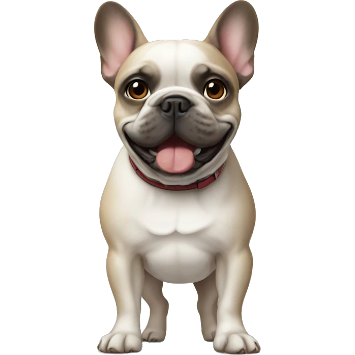 French bulldog  emoji