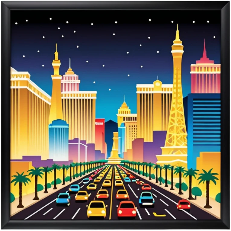 Las Vegas Strip emoji