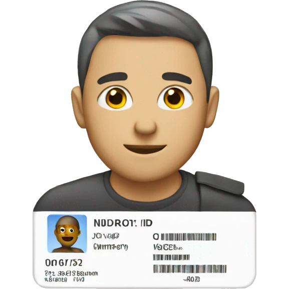user id card emoji