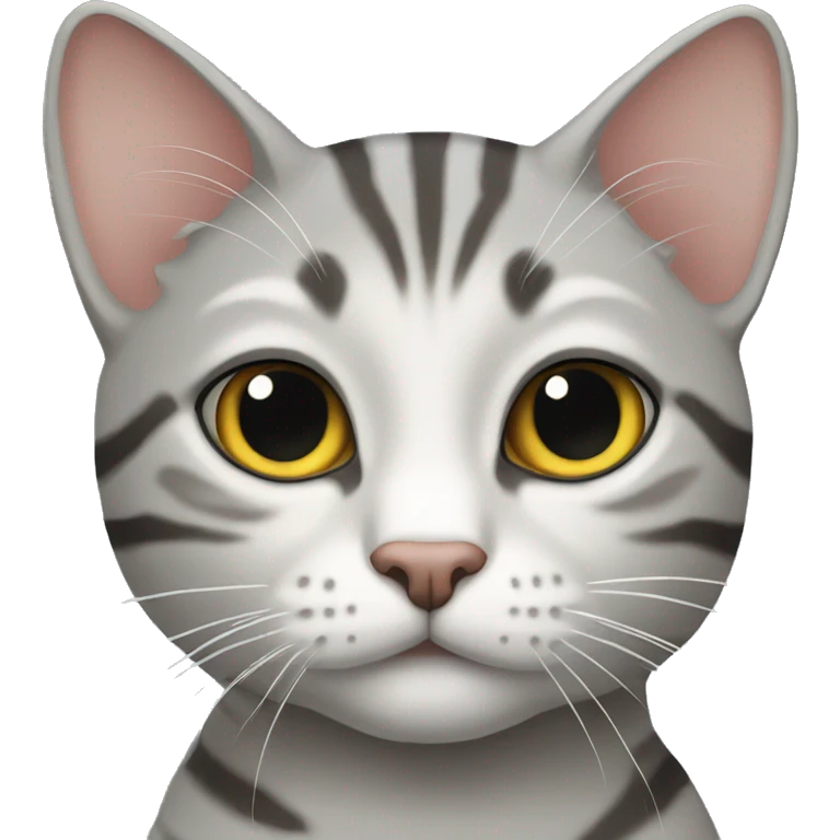silbertabby cat emoji