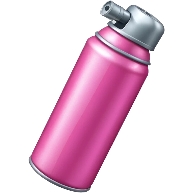 Сделай баллончик с розовой краской emoji