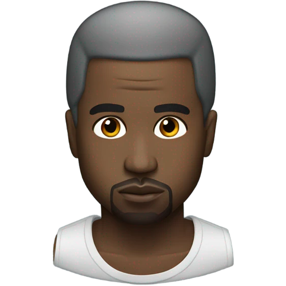 kanye west with young thug  emoji