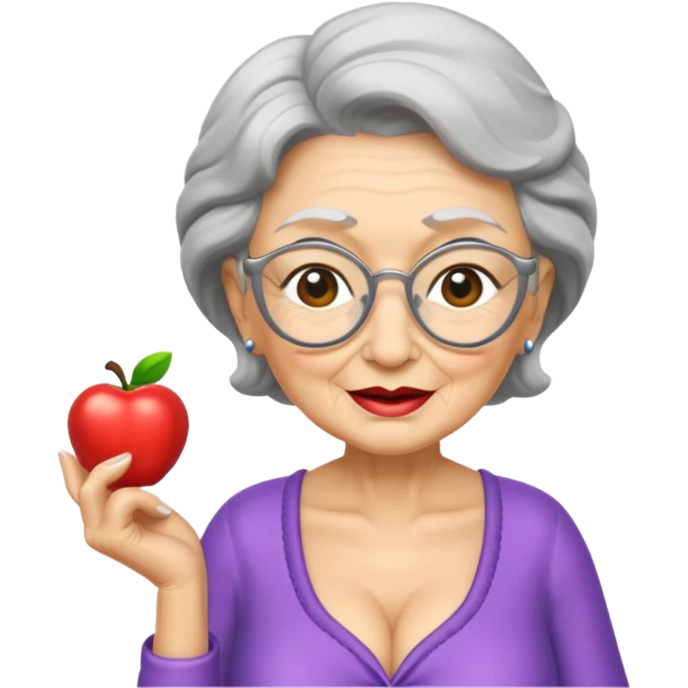 Sexy granny emoji