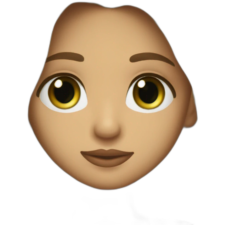 Romeo santos kiss-kiss girl green eyes and very long dark blond hair emoji