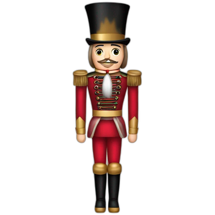 christmas nutcracker full body emoji