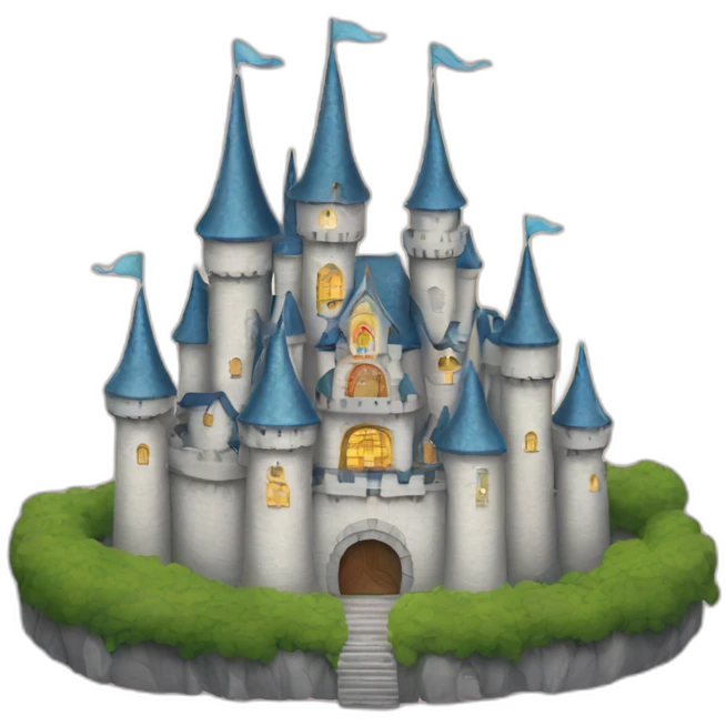 Princess castle emoji