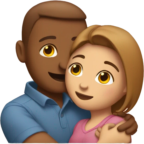 Make emoji where love couple hug each other  emoji