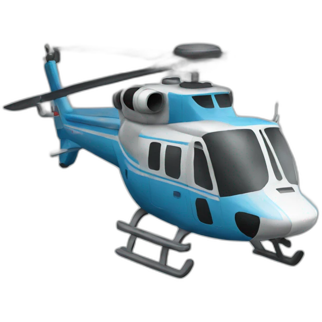 helicopter emoji