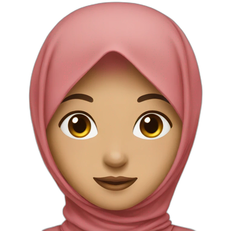 Girl with hijab  emoji