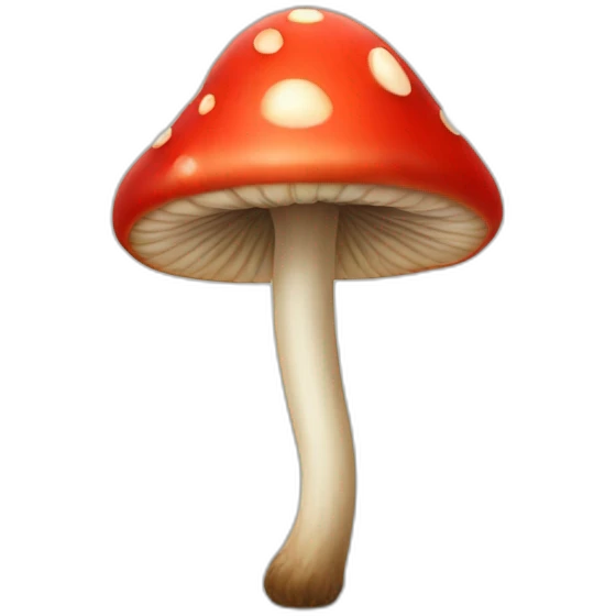 Red mushroom emoji