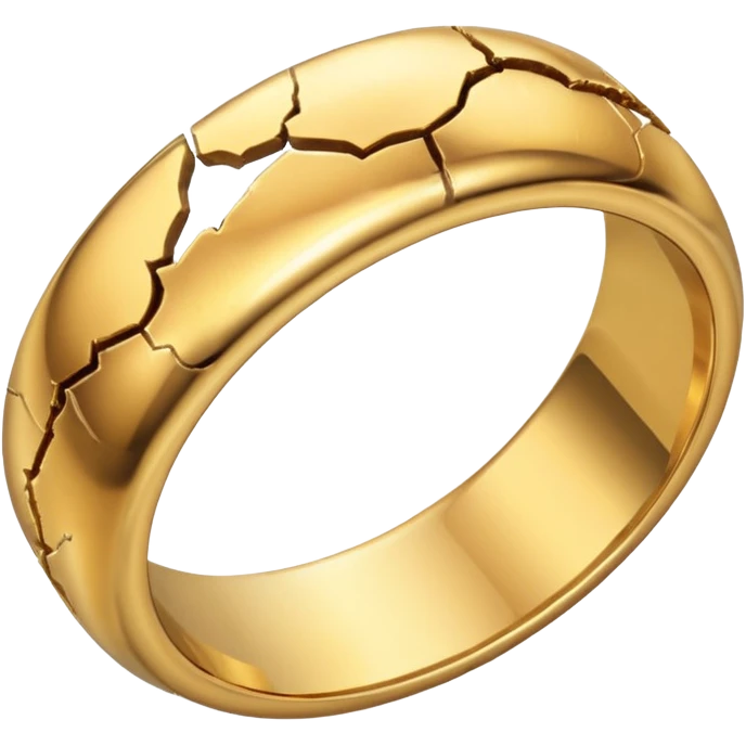 Broken wedding ring  emoji